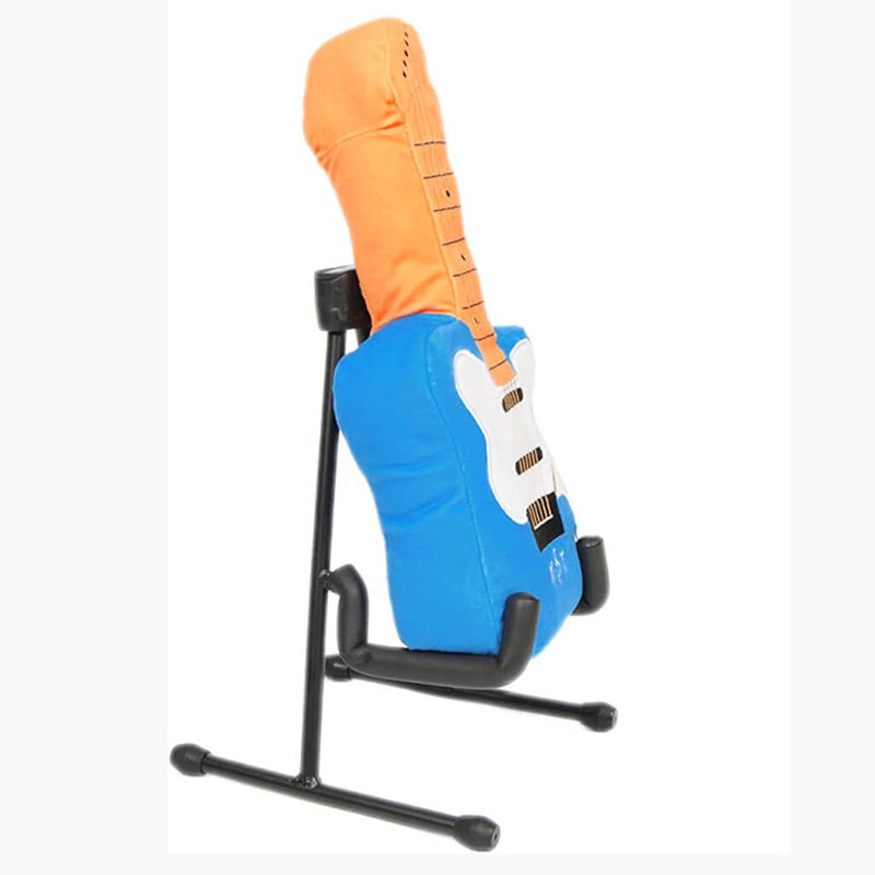 Music Soft Toys (Electric Guitar) Plush Toy in blue.