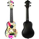 Flight Ultra UTS42 Soprano Travel Ukulele. Summer Cat