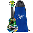 Flight Ultra UTS42 Soprano Travel Ukulele. Underwater