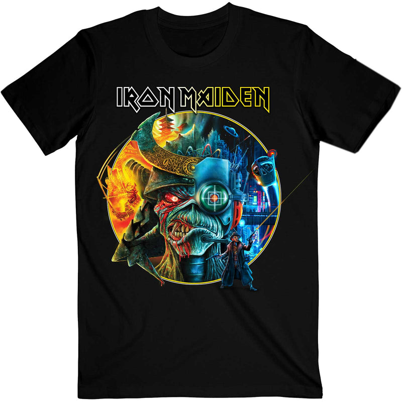 Iron Maiden (The Future Past Tour '23 Circle Art) Unisex T-Shirt
