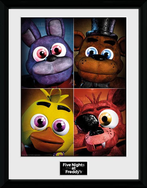 Five Nights at Freddys (Quad) Framed Collector Print 30x40cm
