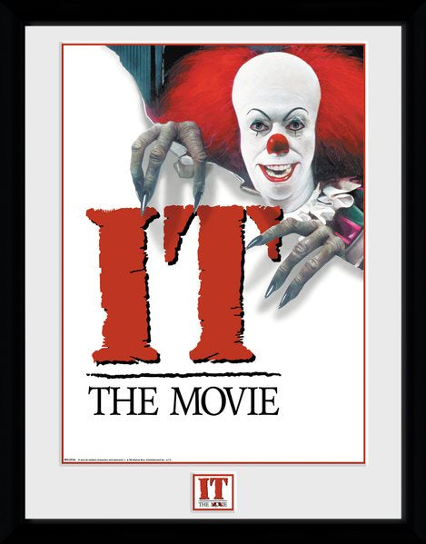IT (1990 Movie) A3 Framed Collector Print 30x40cm