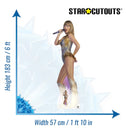 Taylor (Live On Stage) 183cm Life Size Cardboard Cut Out