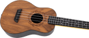 Flight TUC-50 Salamander Concert Travel Ukulele. Walnut (with Gig Bag)