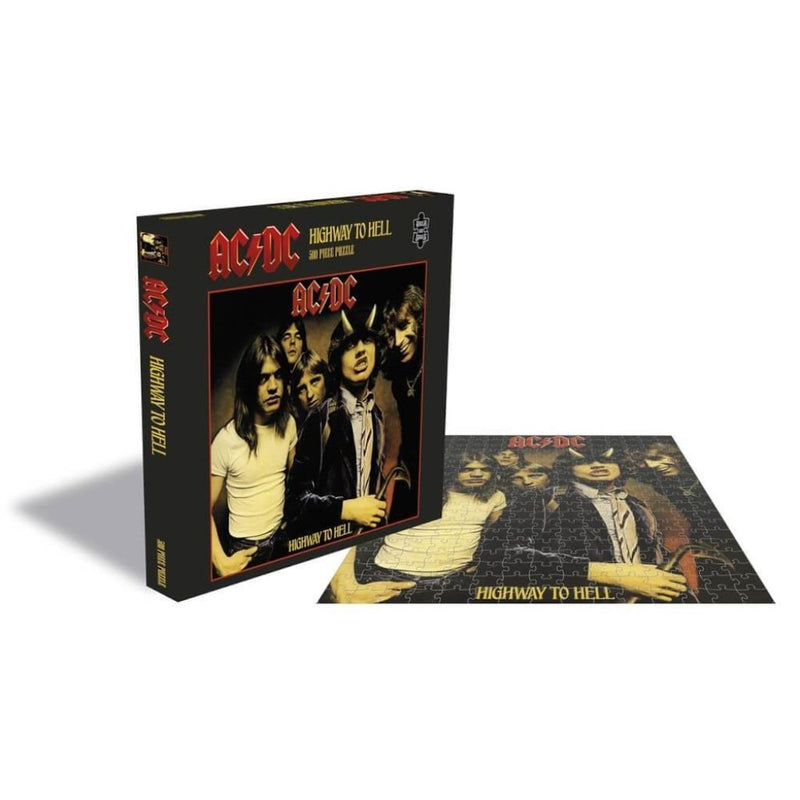 AC/DC (Highway to Hell) 500 Piece Jigsaw Puzzle - The Musicstore UK