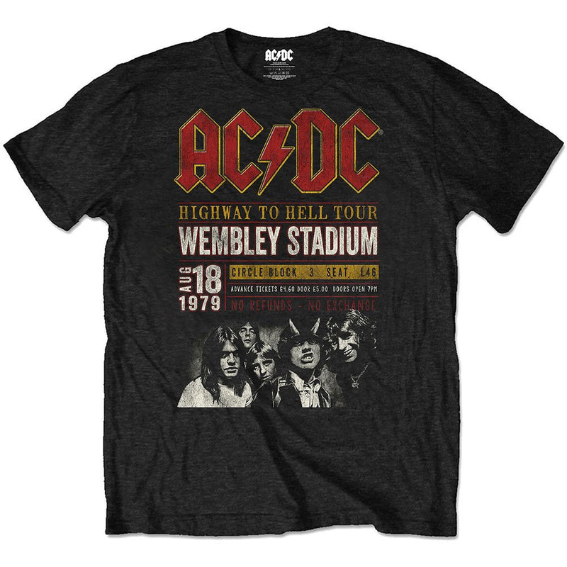 AC/DC (Wembley '79) ECO Unisex T-Shirt - The Musicstore UK