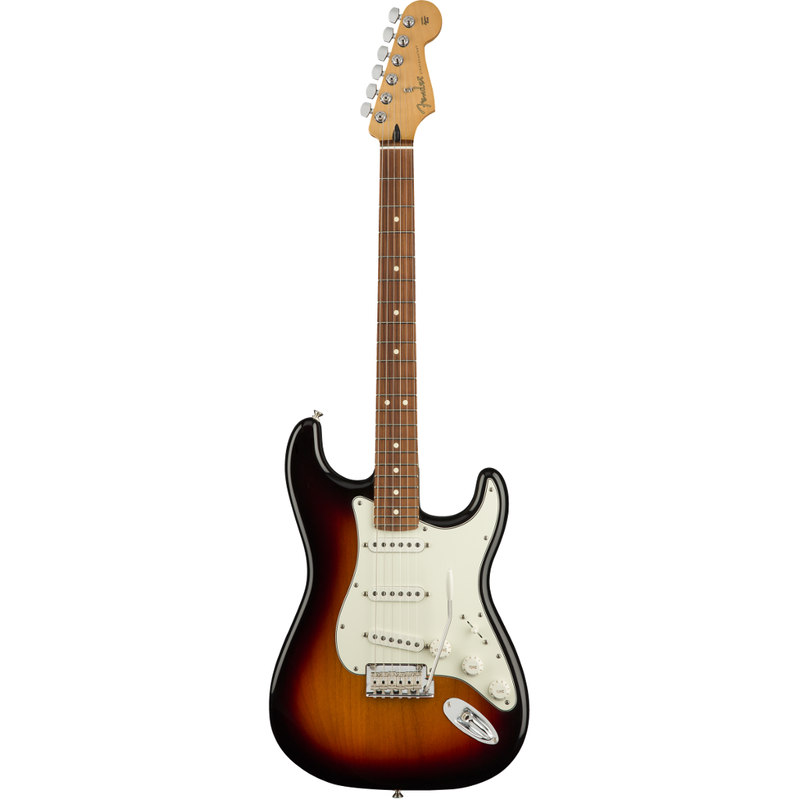 Fender Player Stratocaster, Pau Ferro Fingerboard, 3-Color Sunburst
