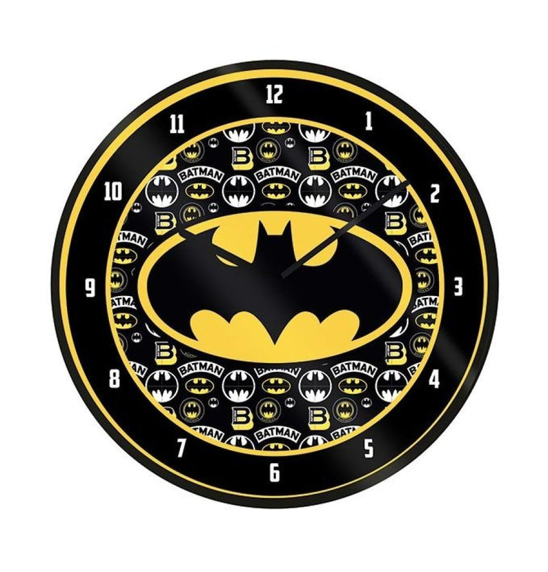 Batman (Logo) 10" Wall Clock - The Musicstore UK