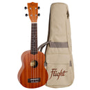 Flight NUS310 Soprano Ukulele. Sapele (With Bag)