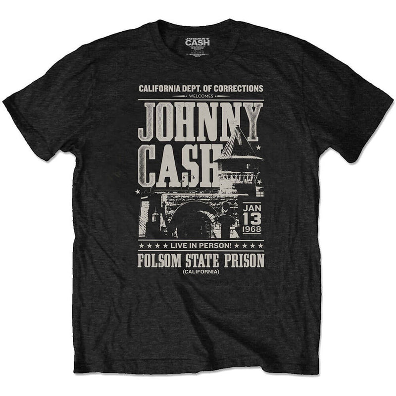 Johnny Cash (Prison Poster) ECO Unisex T-Shirt
