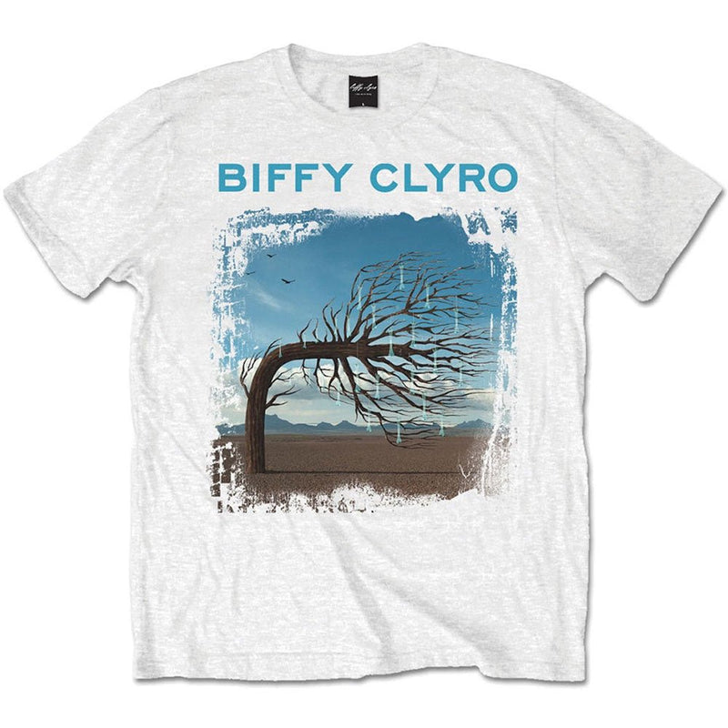 Biffy Clyro (Opposites) Unisex White T-Shirt - The Musicstore UK