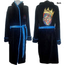 Biggie Smalls (Crown) Unisex Fleece Bathrobe - The Musicstore UK