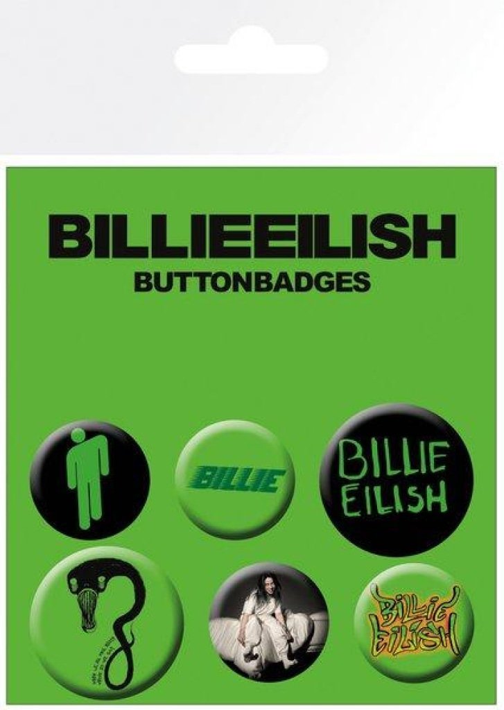 Billie Eilish * Mix Badge Pack - The Musicstore UK