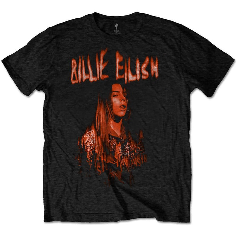 Billie Eilish (Spooky Logo) Unisex T-Shirt - The Musicstore UK