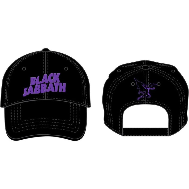 Black Sabbath (Demon & Logo) Baseball Cap - The Musicstore UK