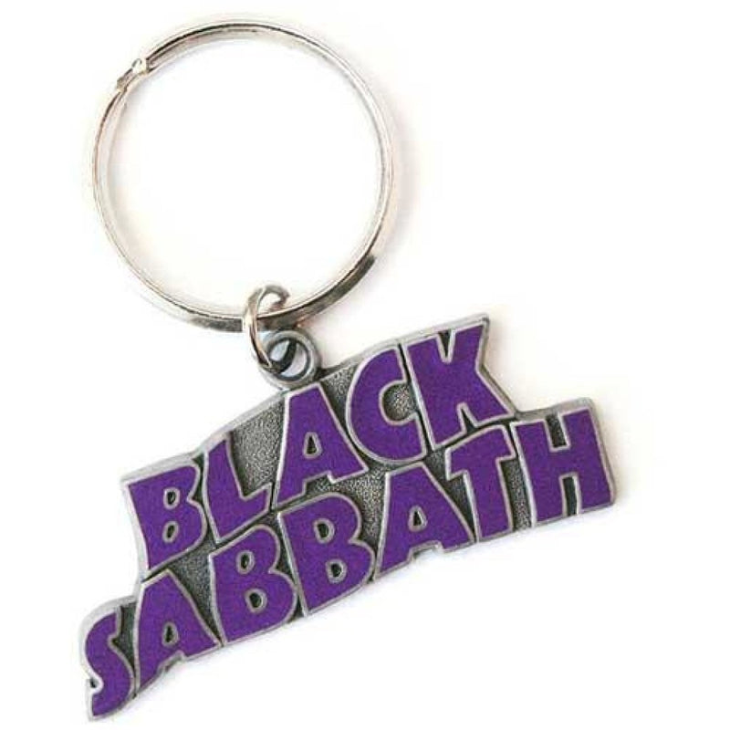 Black Sabbath Keychain - Wavy Logo - The Musicstore UK