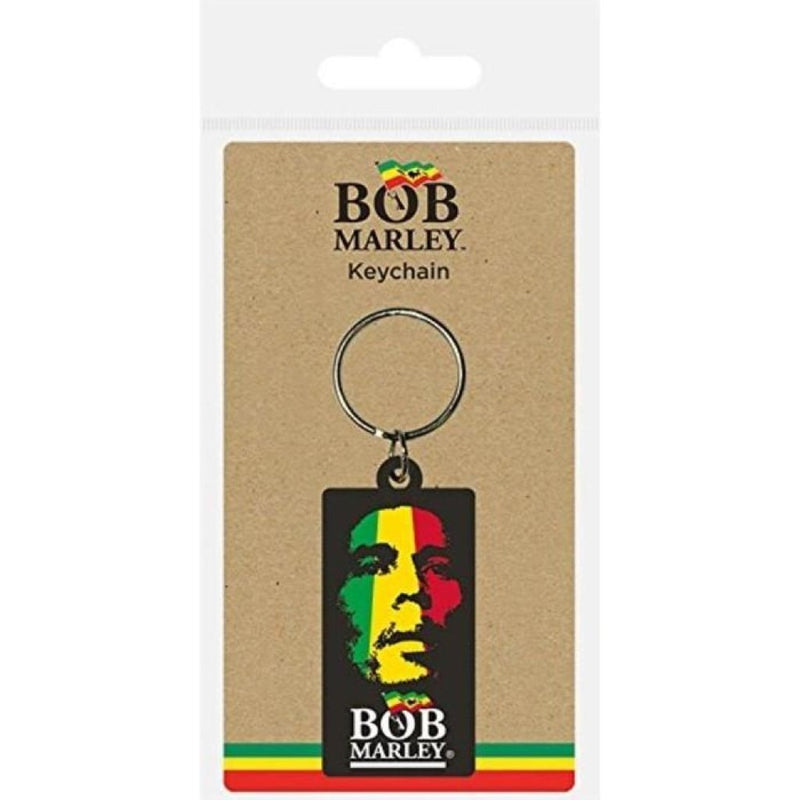 Bob Marley (Face) Rubber Keychain - The Musicstore UK