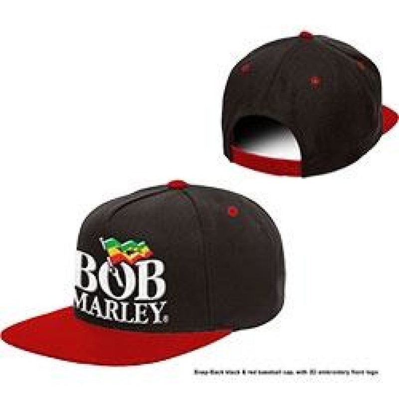 Bob Marley (Logo) Snapback Cap - The Musicstore UK