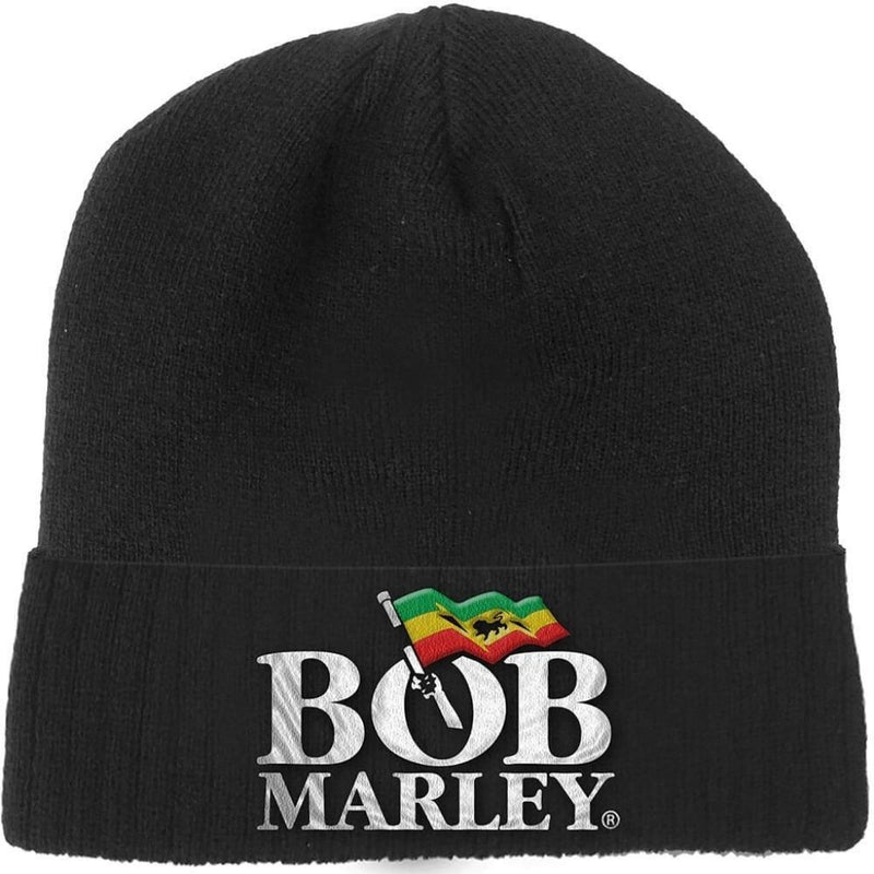 Bob Marley (Logo) Unisex Beanie Hat - The Musicstore UK