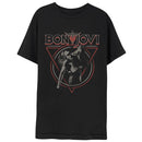 Bon Jovi (Triangle Overlap) Unisex T-Shirt - The Musicstore UK