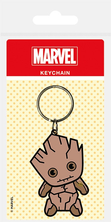 Marvel (Kawall Groot) Rubber Keychain