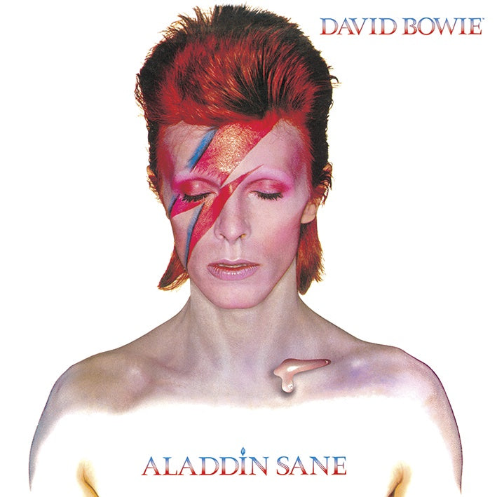 David Bowie (Aladdin Sane) Canvas Print 40x40