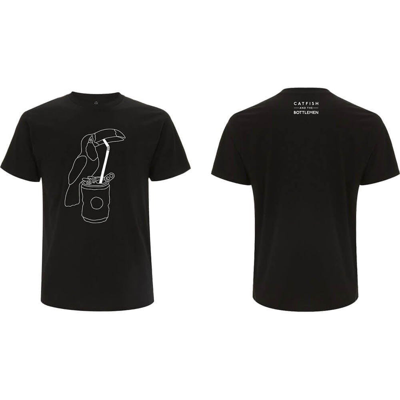 Catfish and The Bottlemen (Toucan) Unisex T-Shirt (Back Print) - The Musicstore UK