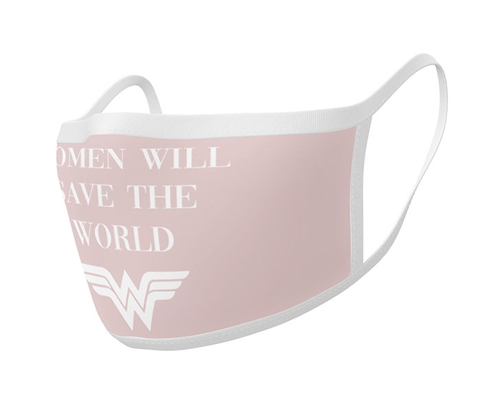 Wonder Woman (Save the World) Face Mask (2 Pack)