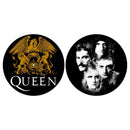 Queen Crest & Faces Slipmat Set