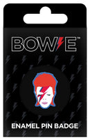 David Bowie (Aladdin Sane) Enamel Pin Badge - The Musicstore UK