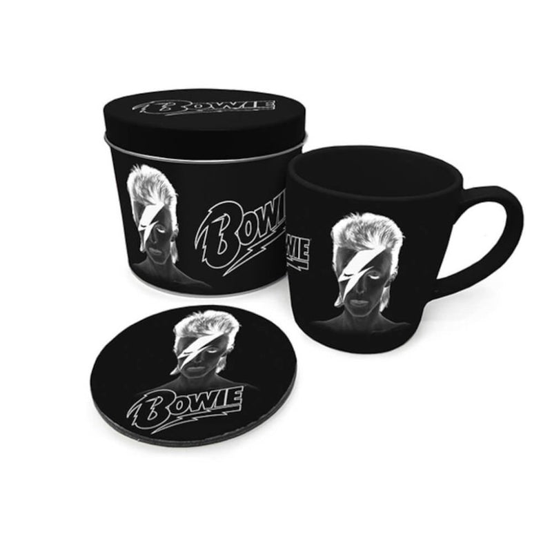 David Bowie (X-Ray) Mug & Coaster Tin Gift Set - The Musicstore UK