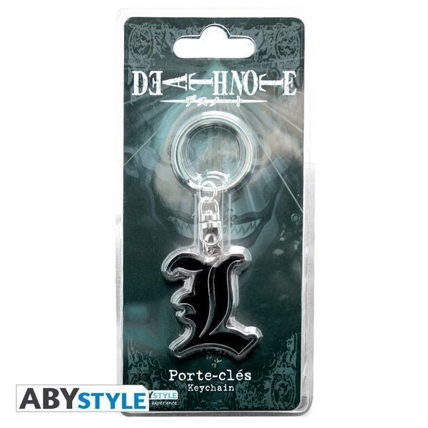 Death Note "L" Metal Keychain - The Musicstore UK