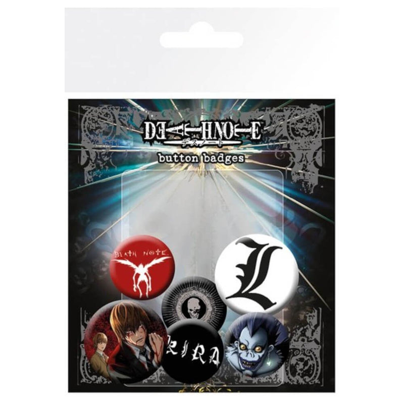 Death Note Mix Badge Pack - The Musicstore UK