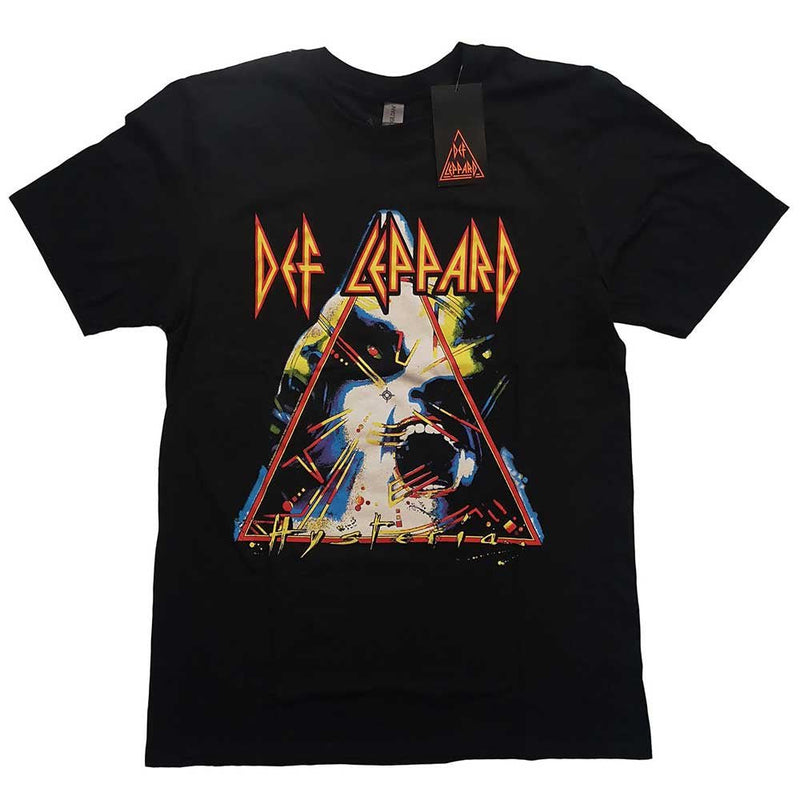 Official Def Leppard 'Glass Shatter' T-Shirt - Black, Licensed Band Merch