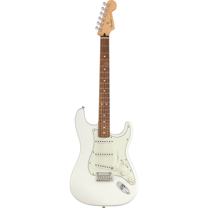 Fender Player Stratocaster Electric Guitar. Pau Ferro Fingerboard.Polar White