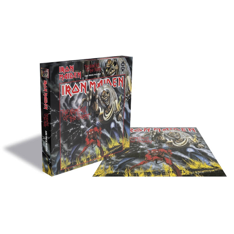 Iron Maiden The Number Of The Beast 500 Piece Jigsaw Puzzle