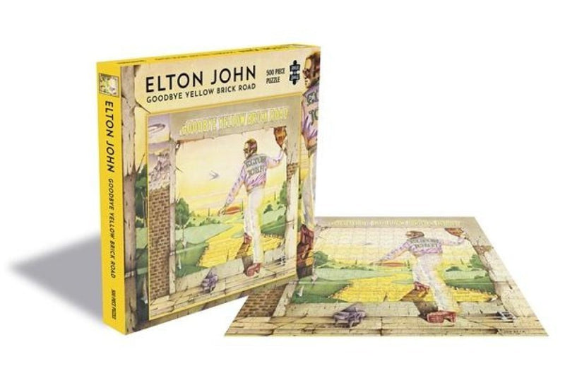 Elton John (Goodbye Yellow Brick Road) 500 Piece Jigsaw Puzzle - The Musicstore UK