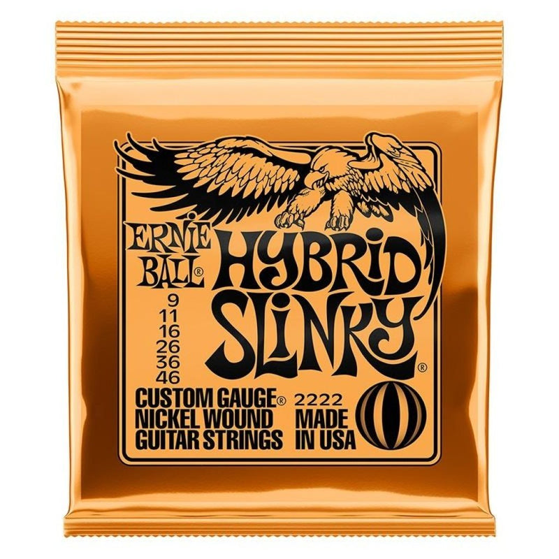 Ernie Ball Hybrid Slinky Electric Guitar Strings. 9-46 - The Musicstore UK