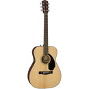 Fender CC-60S Concert Acoustic Guitar. Walnut Fingerboard. Natural - The Musicstore UK