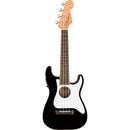 Fender Fullerton Stratocaster Electric Ukulele. Black Finish - The Musicstore UK