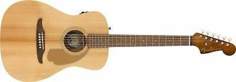 Fender Malibu Player Electro Acoustic Guitar. Walnut Fingerboard, Natural - The Musicstore UK
