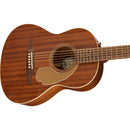 Fender Sonoran Mini Acoustic Folk Guitar with Gig Bag. Mahogany - The Musicstore UK
