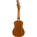 Fender Zuma Classic Concert Ukulele. Candy Apple Red - The Musicstore UK