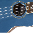 Fender Zuma Classic Concert Ukulele. Lake Placid Blue - The Musicstore UK