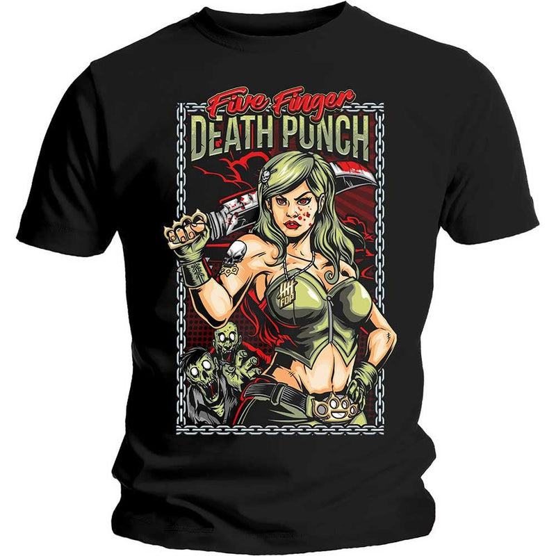 Five Finger Death Punch Assassin Unisex T-Shirt - The Musicstore UK