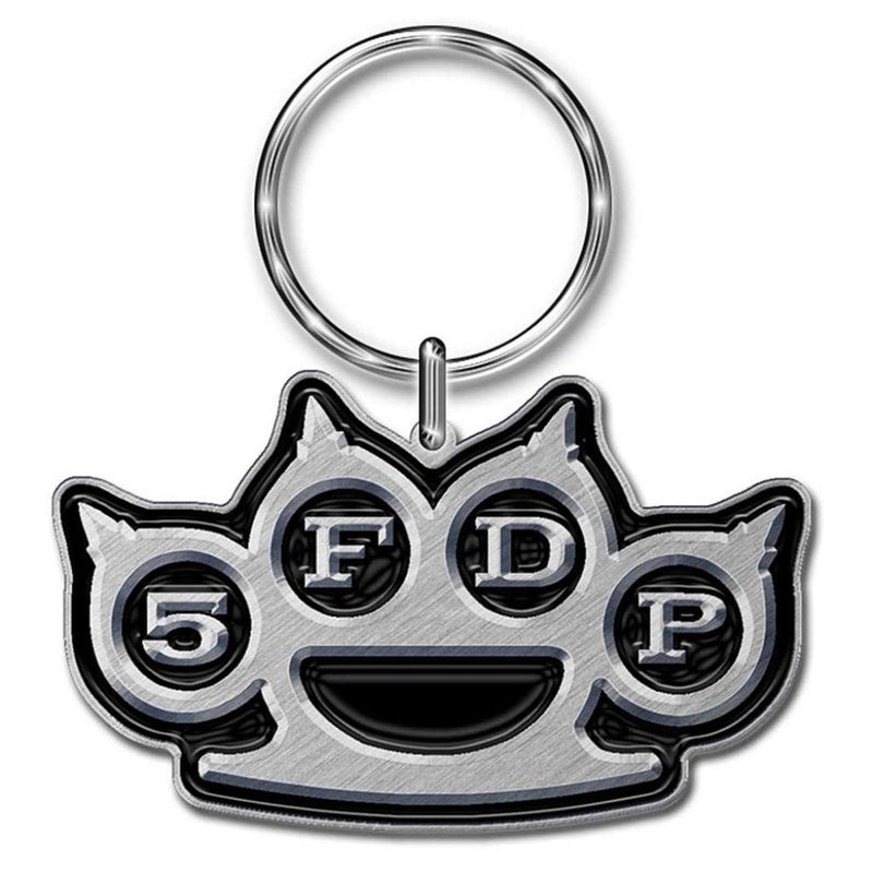 Five Finger Death Punch (Knuckles) Metal Keychain - The Musicstore UK