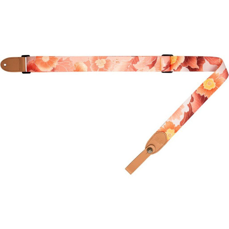 Flight Polyester Ukulele Strap. FLOWER - The Musicstore UK