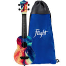 Flight Ultra UTS40 Soprano Travel Ukulele. Swirl - The Musicstore UK