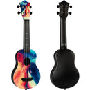 Flight Ultra UTS40 Soprano Travel Ukulele. Swirl - The Musicstore UK