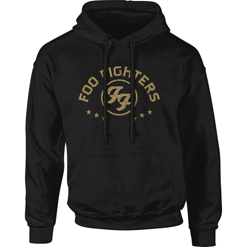 Foo Fighters (Arched Stars) Unisex Pullover Hoodie - The Musicstore UK